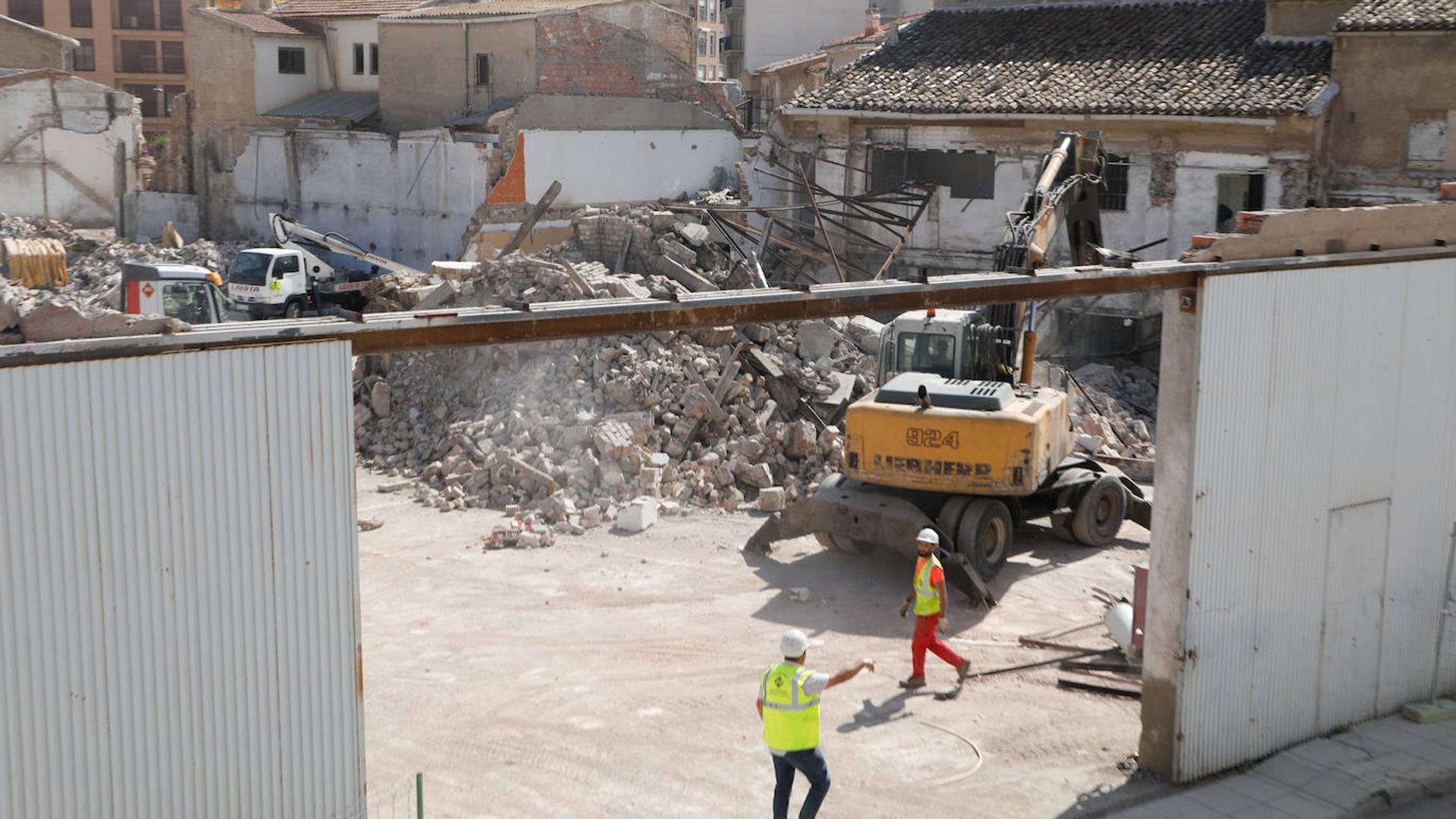 El Derribo De Las Viejas Naves De San Crist Bal En Lorca Finalizar